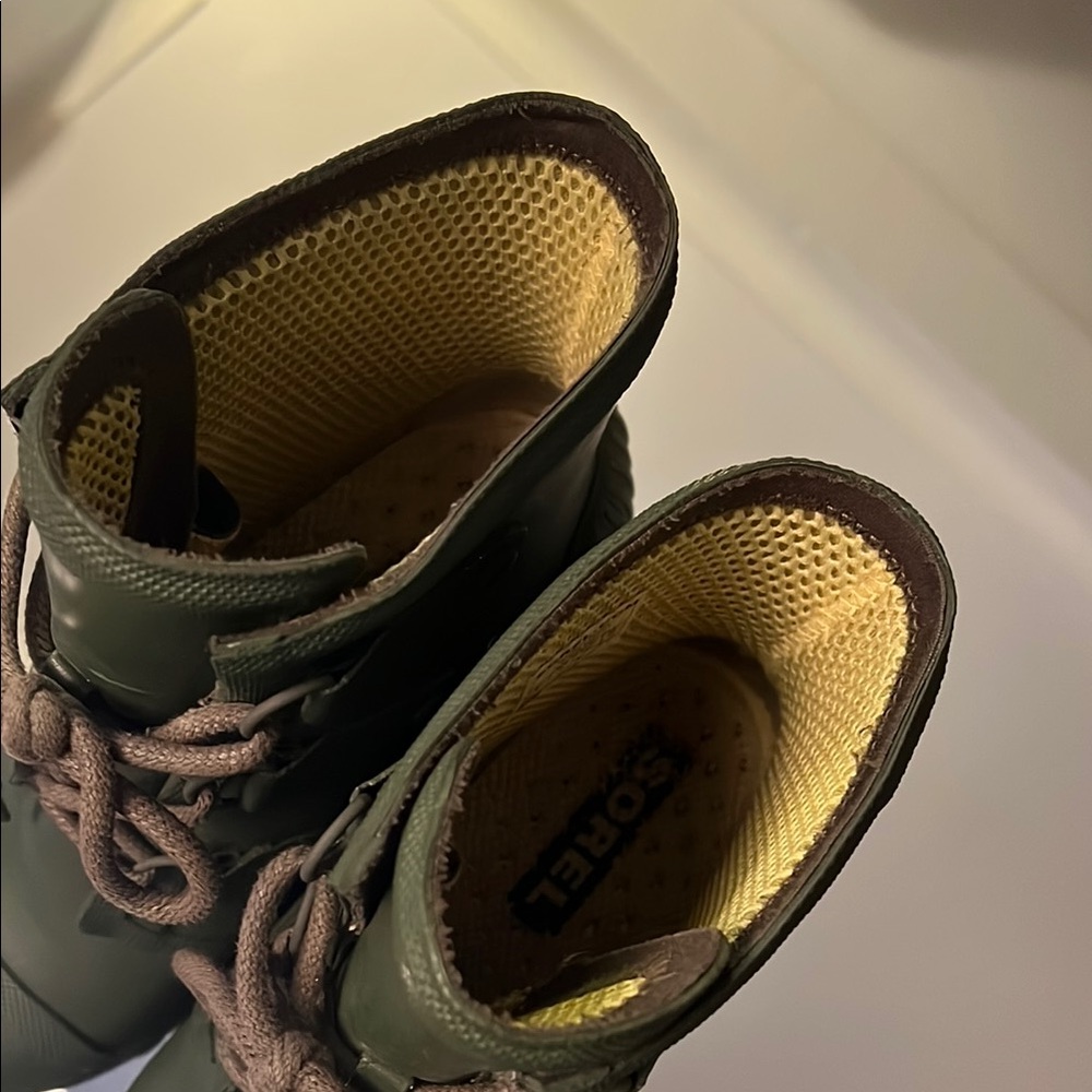 Sorel Green Joan RainWedge - Picture 7 of 7